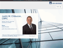 Tablet Screenshot of justinchibucos.com